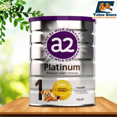 Sữa A2 Platinum số 1 cho bé từ 0 - 6 tháng Hộp 900Gr